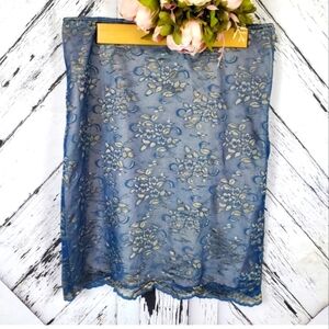 Vintage Free People Lacey Skirt *flaw*